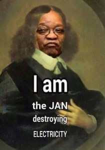 Jacob Zuma as Jan van Riebeeck